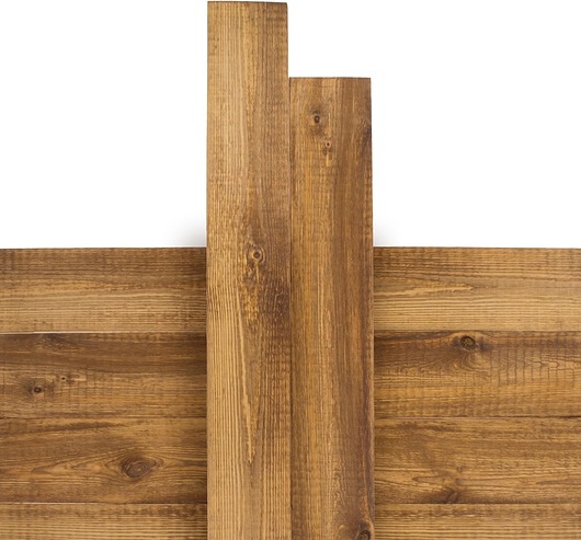 Ozdoby na ścianę Drewniane deski elewacyjne John Paddle Old Brown Gold (0,96m2)
