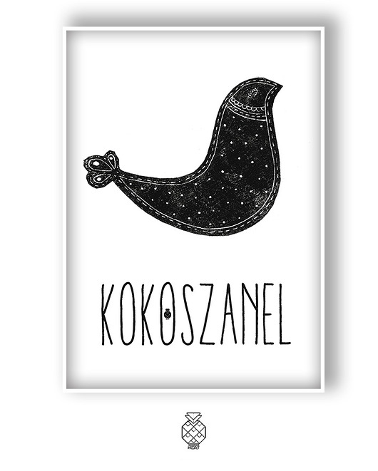 PLAKAT KOKO SZANEL - normal size   Ananas Project