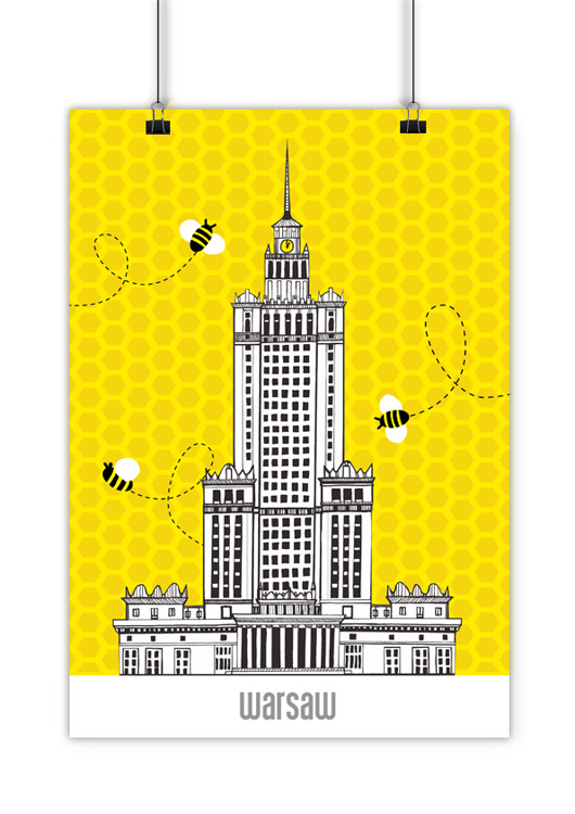 plakaty Plakat Pałac Miód