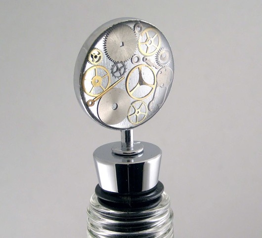 Korek do wina Steampunk 16 Zegarynki