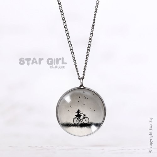 Star Girl Classic Rower- naszyjnik simple Ewa Saj Fotografie
