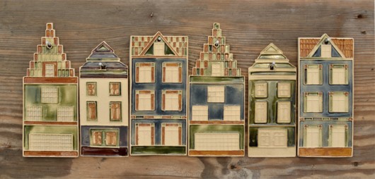 Zestaw kamieniczek  - zawieszek decorcoco