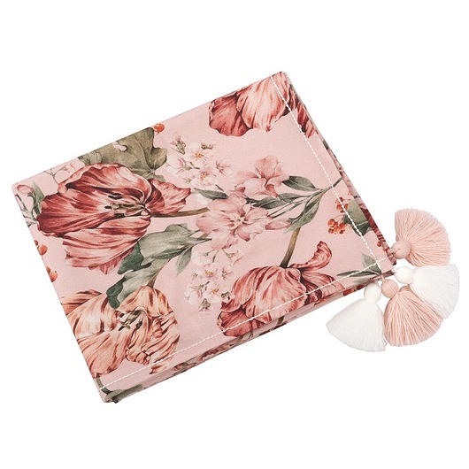 kocyki, kołderki, pościel  Otulacz bambusowy Tulips Coral 150x100 SM PZ