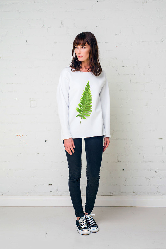 FERN Bluza Oversize GAU great as You