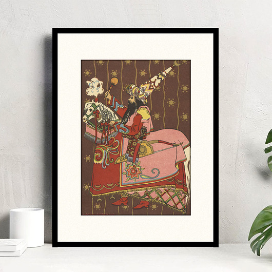 grafiki i ilustracje Lajkonik / grafika vintage