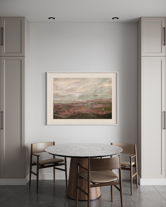 grafiki i ilustracje Wrzosowisko / Fine Art  Print