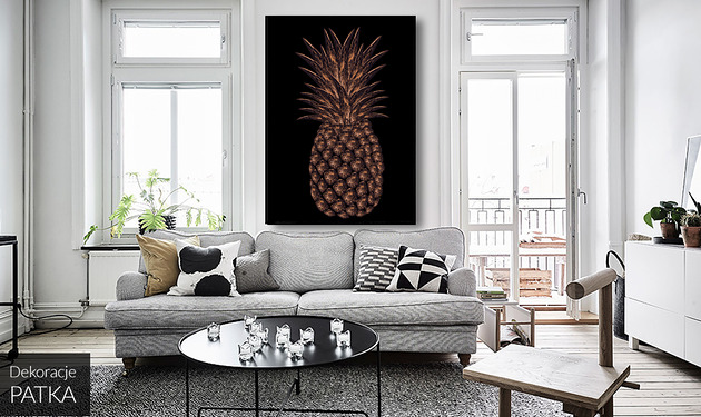 obrazy Ale Ananas - dekoracja ścienna