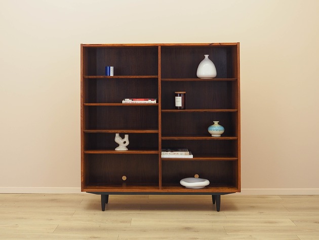 półki Regał palisandrowy, duński design, lata 70, produkcja: Hundevad