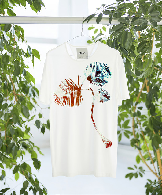 t-shirty męskie Firebrick leaf  MAN T-shirt