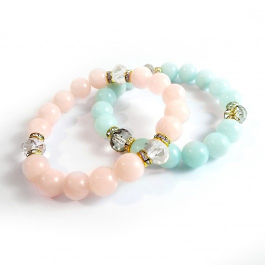 Bransoletki 'Pastel Sweet Mint' labonita