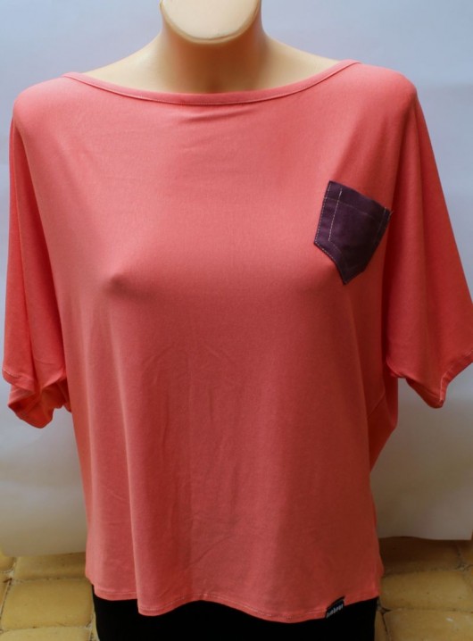 Morelowy T-shirt oversize Lambear