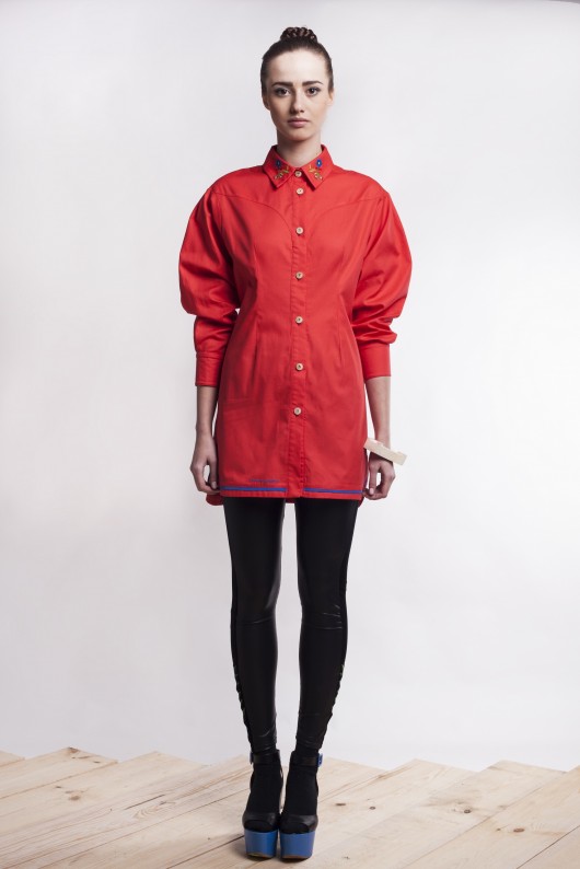 Red shirt -tunik  Karolina Marczuk