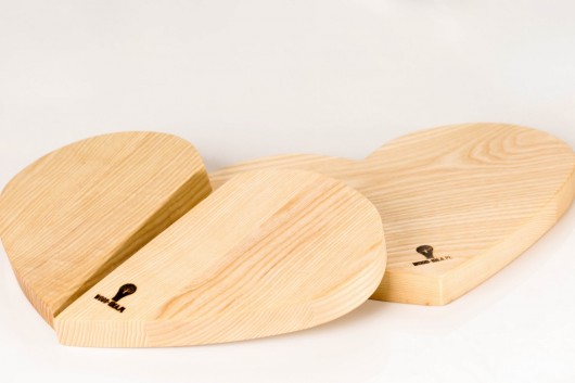 Zestaw Serc na zawsze razem Wood Idea