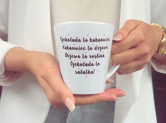 kubki Kubek Latte CZEKOLADA