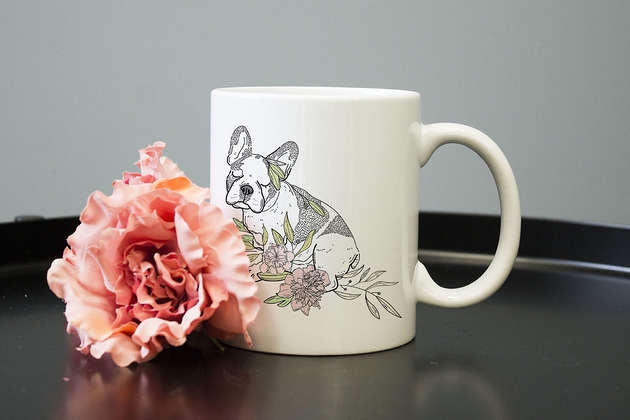 Kubek 330ml Buldożek AllbagAllprints