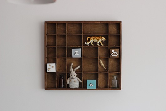 meble do pokoju dziecka Półka na figurki , ekspozytor