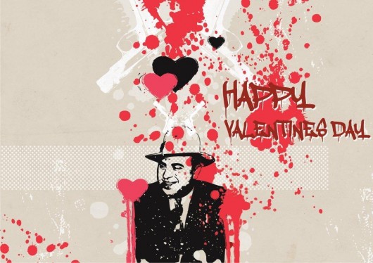 Grafika Happy Valentines Day Silicone Wave