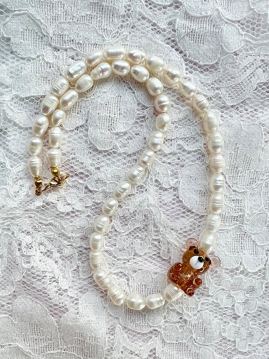 chokery Naszyjnik Miś