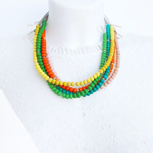 korale Colours zestaw lekkich naszyjników