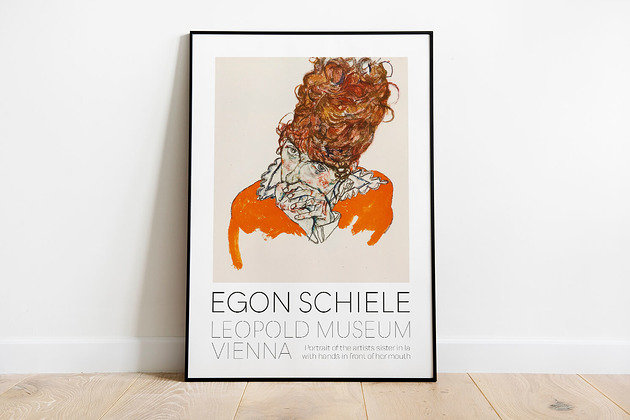 plakaty Egon Schiele - Exhibition Poster