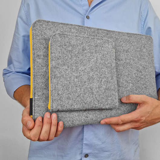 etui na laptopa POKROWIEC NA LAPTOPA z kieszonka na zasialcz