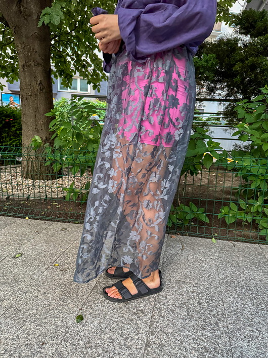 spódnice maxi Spódnica Grey Mist