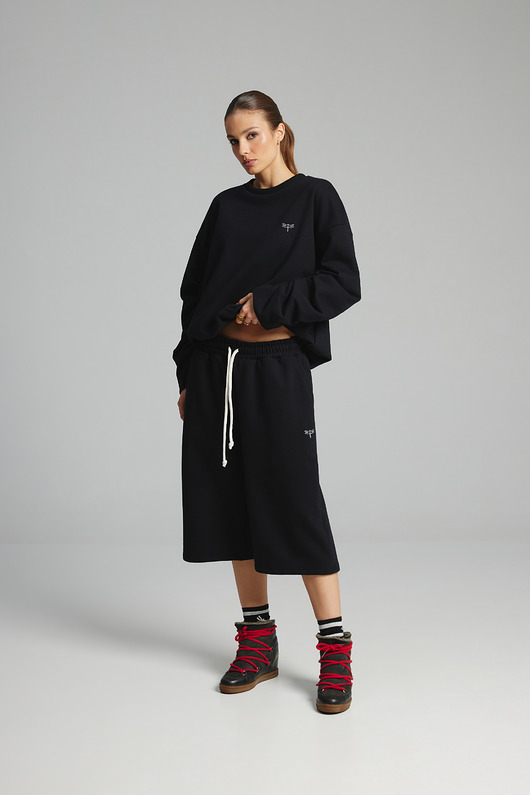 spodnie dresowe damskie Spodnie QUEENS black