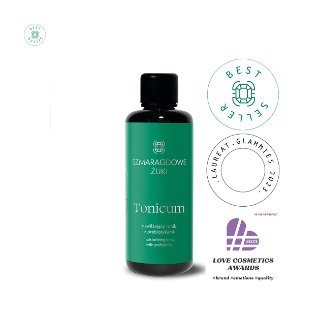 hydrolaty do twarzy TONICUM tonik nawilżający z prebiotykami 100 ml