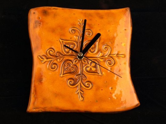 ZEGAR ORANGE Dekornia