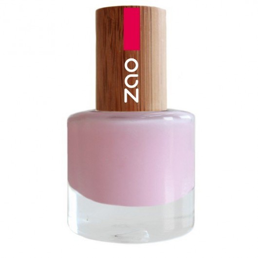 Naturalny lakier do paznokci Rose French n° 643 ZAO MAKE UP ORGANIC