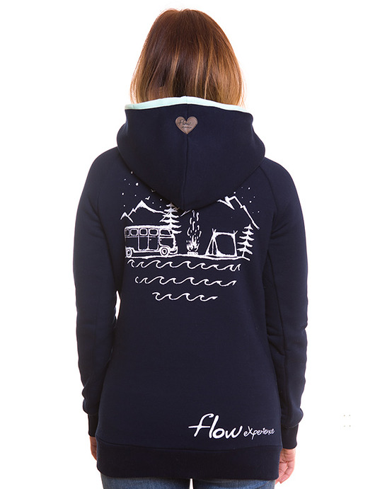 Bluza damska BIWAK navy Flow Experience