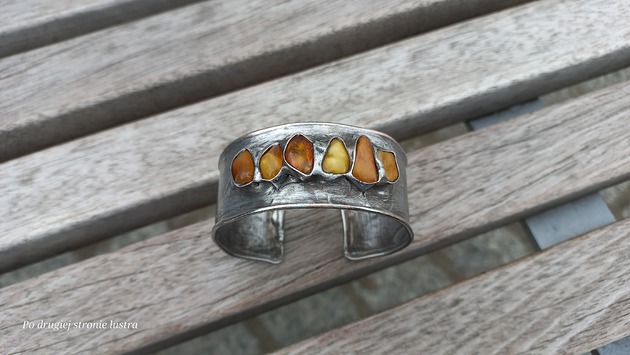 bransoletki wire wrapping Rządkiem leżą - bransoletka regulowana