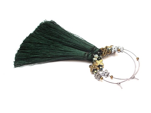Alloys Collection /boho/lush meadow/ - kolczyki KiKa pracownia