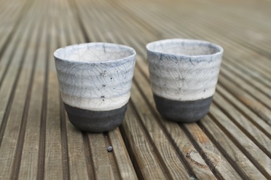 raku ware # stettiner raku openwork