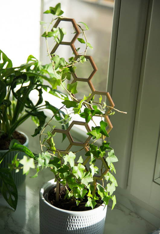 kwietniki Podpórka do kwiatów Hexagon