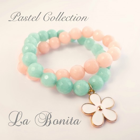 Bransoletka Minty Daisy labonita