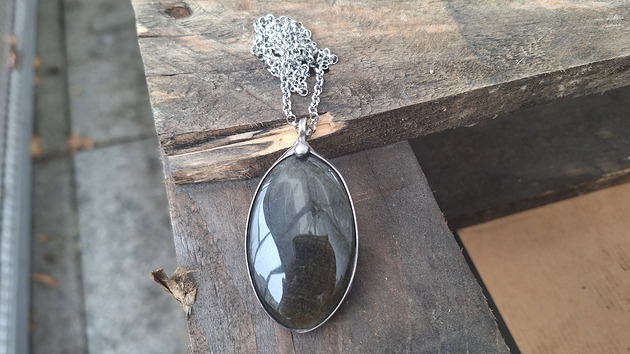 wisiory Obsydian - wisiorek