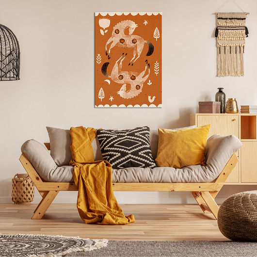 obrazy Obraz na płótnie Konie Folk  70x100cm