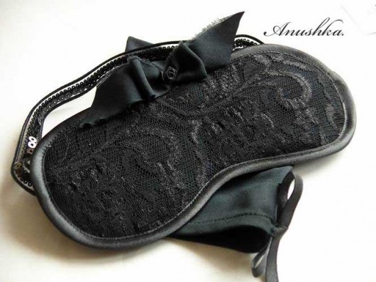 Black bow ANUSHKA