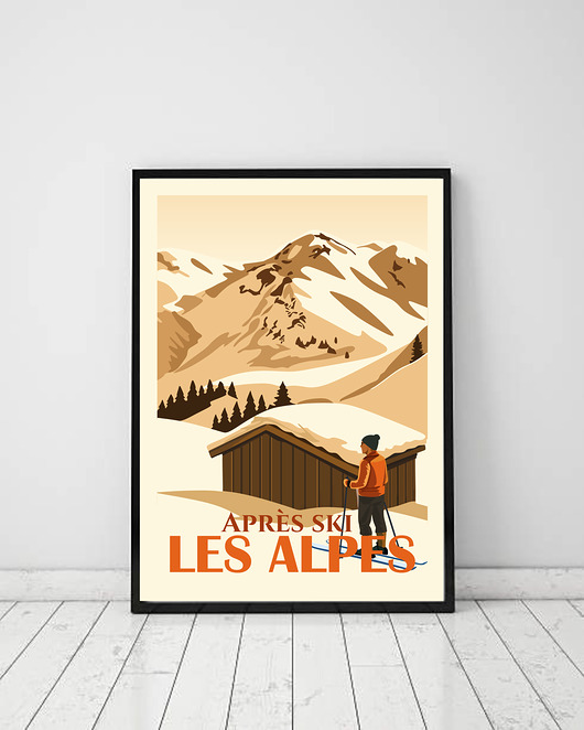 plakaty Plakat apres ski