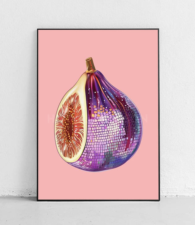 plakaty Plakat Dyskotekowa figa