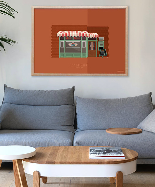 plakaty Plakat Friends - Central Perk