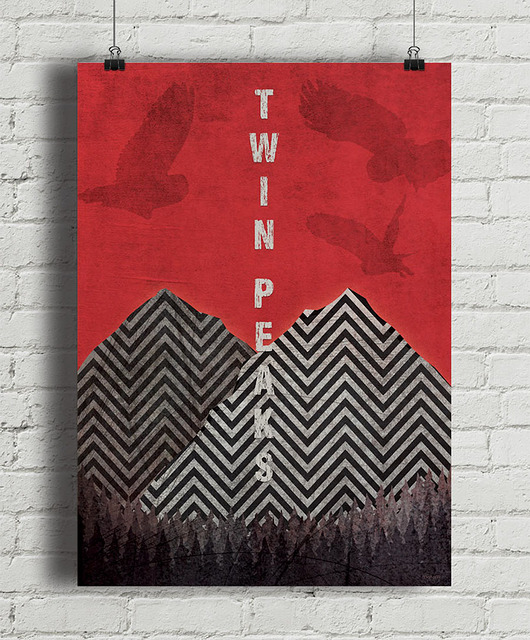 plakaty Twin Peaks - plakat fine art