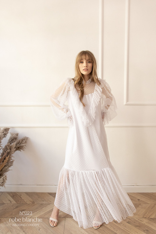 suknie ślubne N023 robe blanche