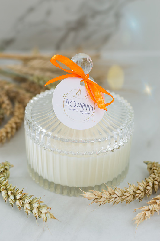 świece zapachowe Świeca sojowa w krysztale