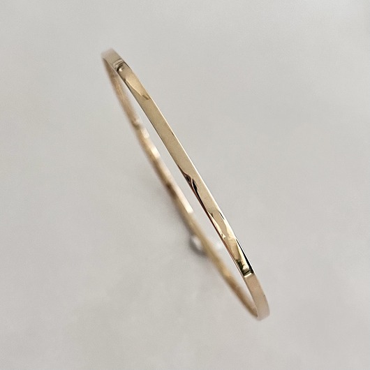 bransoletki złote Bransoletka sztywna koło z żółtego złota 6,83g