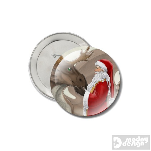 Renifer przyjaciel Mikołaja Modny Design