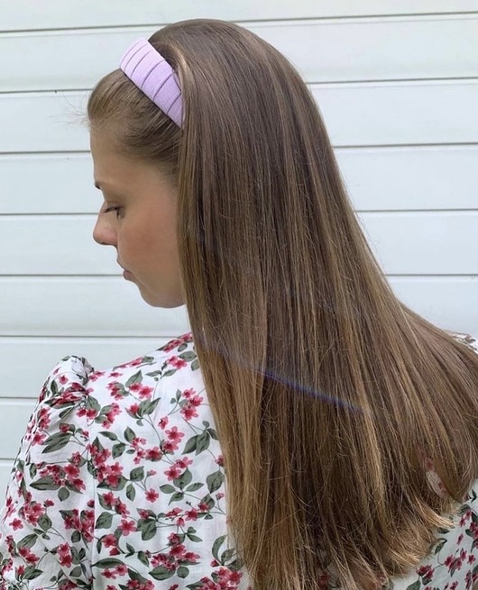 opaski do włosów Fioletowa opaska do włosów Fiołek