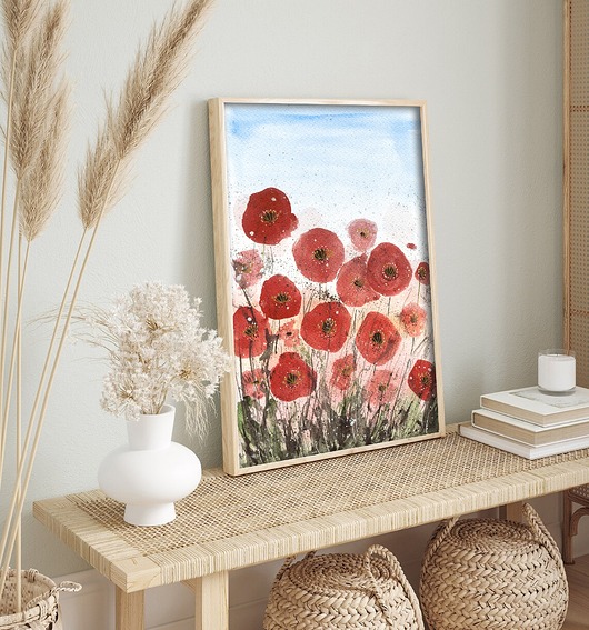 grafiki i ilustracje Maki. Plakat