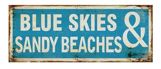 Szyld Blue Skies MIA home